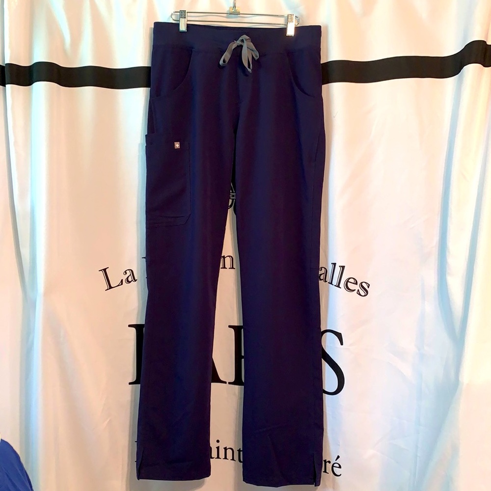 FIG Navy Blue scrub pants size S/T